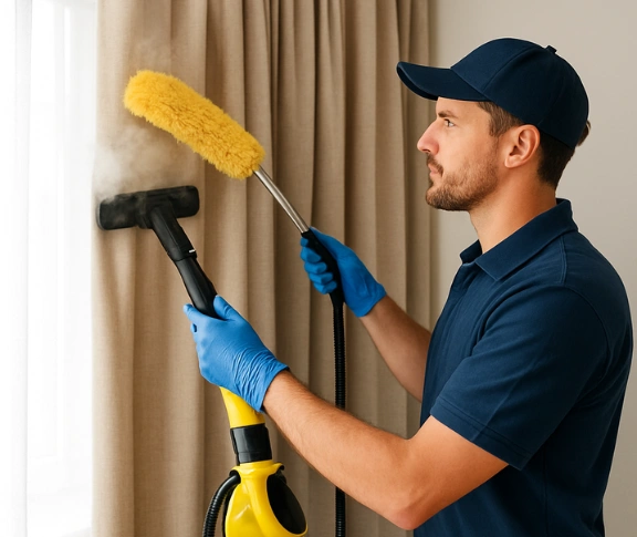 Emergency same-day curtain stain removal donnybrook Matty Curtain Cleaning
