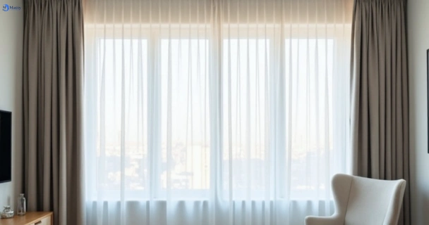 Freshly steam cleaned curtains in donnybrook QLD